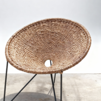 Silla California tejido en calceta de plátano