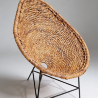 Silla Love Garden tejido en calceta de plátano