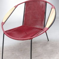 Silla Princess Brazos en Madera Tejida en Cordón PVC