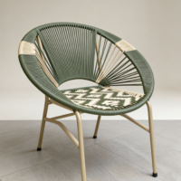 Silla princess tejido asiento rombo #3